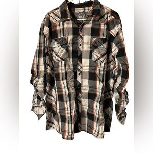 BKE Western Snap Shirt